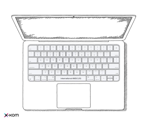 Apple Outlet MacBook Air M1/8GB/256/Mac OS Space Gray US - 1559733 - zdjęcie 3